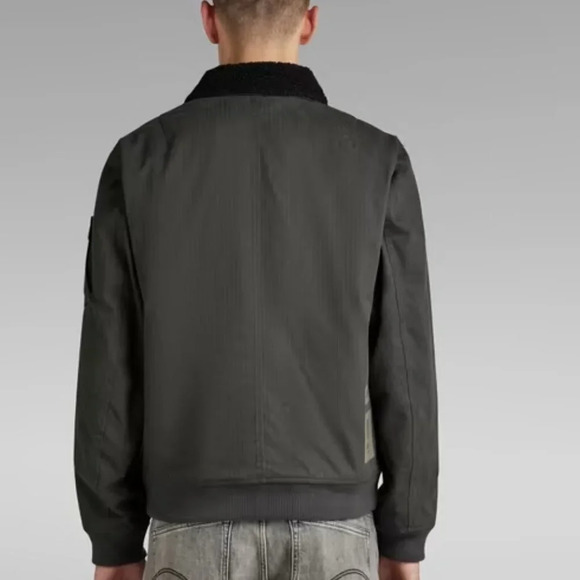 G-Star Raw Flight Bomber Jacket in Cloack.  Sz: Small - Picture 4 of 16